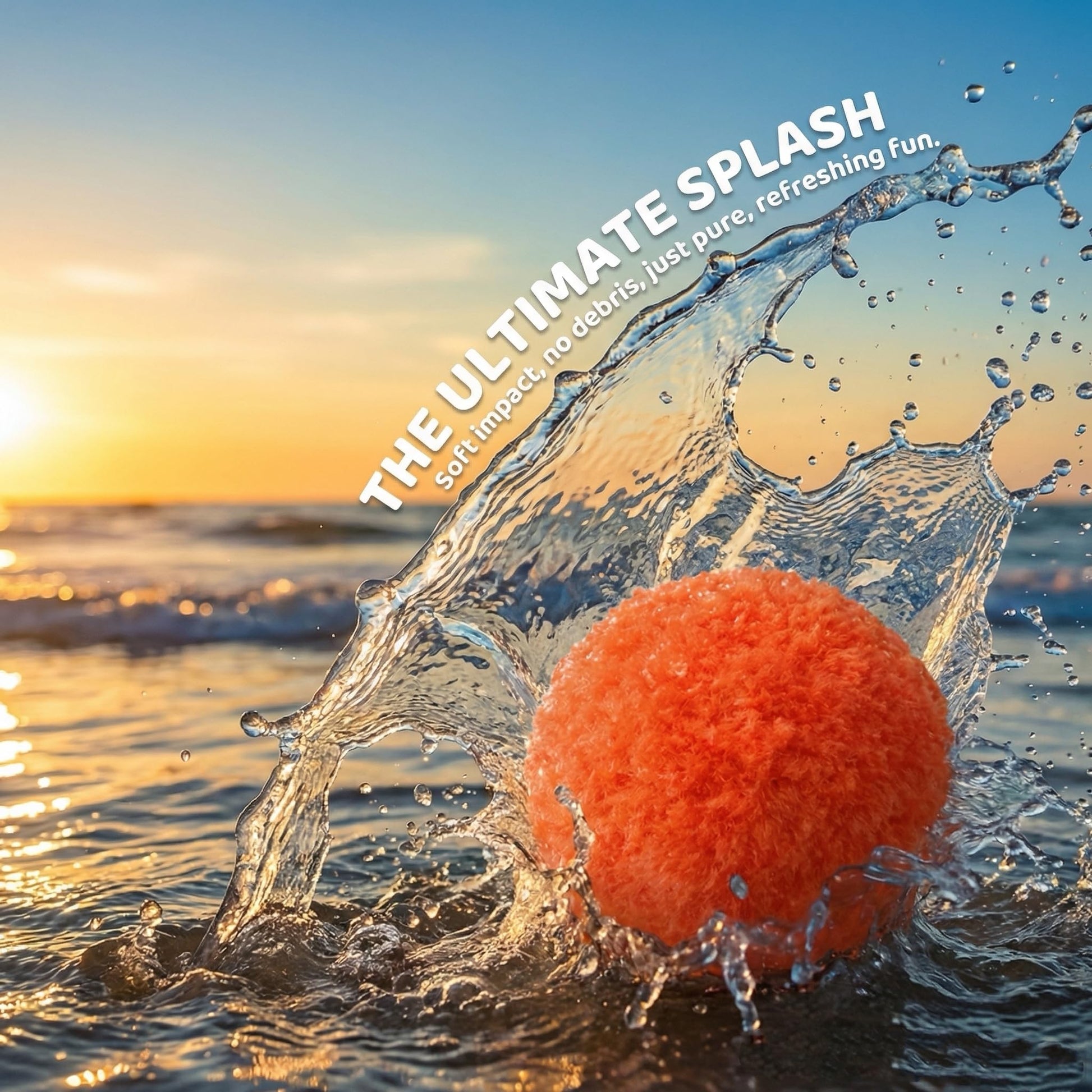 Supoice 60 Pcs Water Balls Reusable Water Balloons Quick Fill for Outdoor Water Toy, Sumer Water Fight Games, Summer Splash Fun