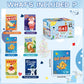 Card Games,6 Decks,Go Fish,Old Maid,Crazy 8s,Memory Match,Slap Jack,Space Playing Cards,Fun Game Cards for Kids Toddlers and Adults,Family Party Table