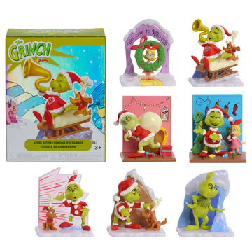 Dr Seuss Just Play The Grinch Scene Setters Blind Box Collectible Figures