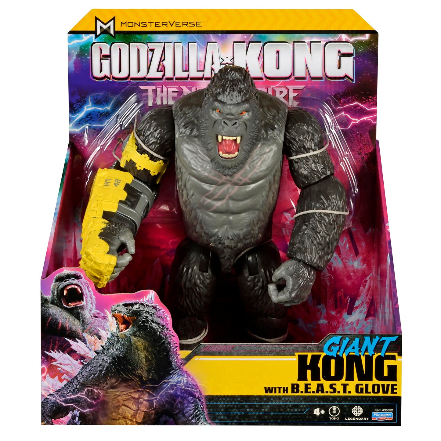 Godzilla x Kong 11" Giant Kong Figure by Playmates Toys