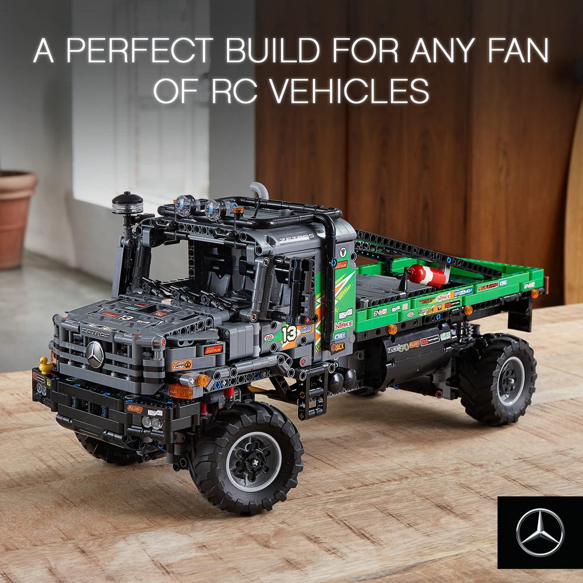 LEGO Technic App-Controlled 4x4 Mercedes-Benz Zetros Trial Truck 42129 Building Toy Set for Kids, Boys, and Girls Ages 12+ (2,129 Pieces)