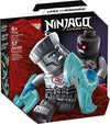 LEGO NINJAGO Epic Battle Set - Zane vs. Nindroid 71731 Building Kit; Ninja Toy Playset Featuring a Spinning Battle Toy, New 2021 (56 Pieces)
