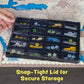 Flying Buffalo Game Piece Counter Trays (5-Pack); War Game and Board Game Storage Sorting Organizers, Playthos Collection