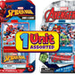 JA-RU Marvel Avengers & Spiderman Pinball Game Toy (1 Unit Assorted) Portable Mini Handheld Game for Kids. Classic Arcade Retro Games. Party Favors