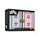 Copag 2023 WSOP World Series of Poker 100% Plastic Playing Cards, Bridge Size (Narrow) Red/Blue Double Deck Set (Regular Index)