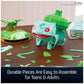 4D Build Pokémon Bulbasaur 3D Puzzle Model Kit, Desk Décor, Shelf Display