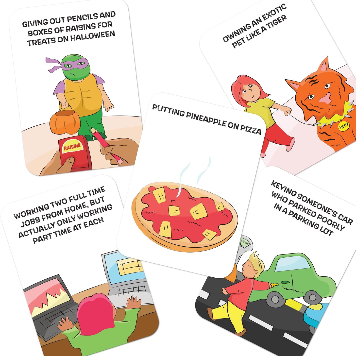 Vango Straight to Jail - A Game of Innocent Crimes and Questionable Morals - Ages 14 and Up - Card Game for 4 to 12 Players