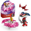 LEGO NINJAGO Sora's Dragon Spinjitzu Spinner - Spinning Blade Battle Building Toy for Kids, Boys and Girls, Ages 6+ - with 2 Minifigures - Gift Idea