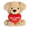 Aurora® Witty JUST Sayin'™ I Labr-Adore You™ Stuffed Animal - Expressive Characters for Decorative Charm - Quirky Birthday Gifts for Kids and Adults