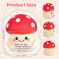 Fungi Fun Emotional Companion Mushroom Plush Toy, Cute Stuff Toys for Girls, Kids and Teens, Motivational Mushroom Stuffed Plush Toy, Room Office
