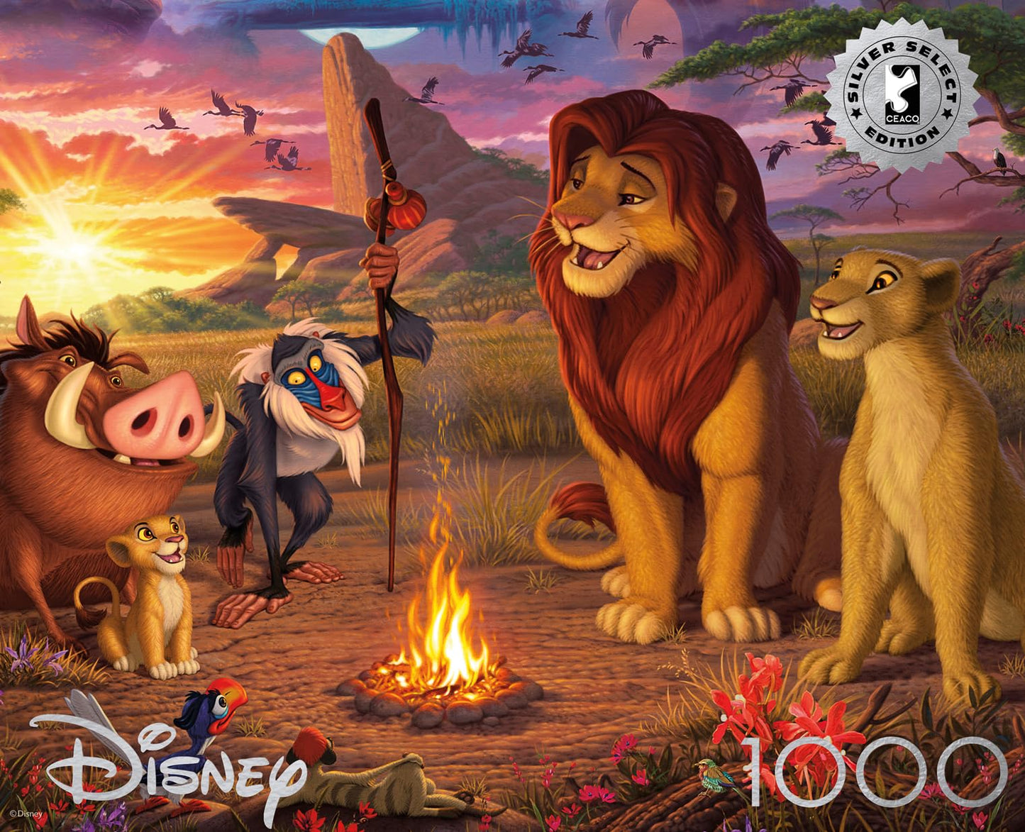 Buffalo Games - Disney The Lion King - 1000 Piece Jigsaw Puzzle for Adults