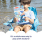 Melissa & Doug Sticker Wow!™ 24-Page Activity Pad and Sticker Stamper, 300 Stickers, Arts and Crafts Fidget Toy Collectible Character - Shark - for