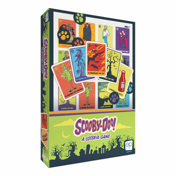 Lotería: Scooby-Doo!, Classic Bingo Game Featuring Scooby Gang - Shaggy, Velma, Scrappy & More, Fun Educational Matching Game for Families, Kids,