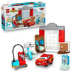 LEGO DUPLO Disney and Pixar Cars McQueen’s Visit to Doc’s Garage - Lightning McQueen Cars Toy for Toddlers, Preschool Boys and Girls 2+ - Gift for