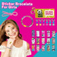 Creative Sticker Bracelet DIY Kit with 400 Mini Sticky Rolls - Wearable & Shareable STICKI Rolls 100-Page Sticker Book, Reusable Arts & Crafts