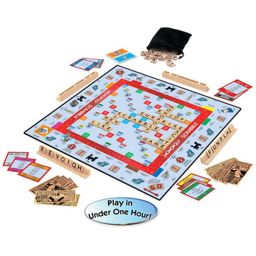 Monopoly Scrabble, Game Mash Up, by Winning Moves Games USA