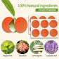 300 Count Natural Sticker Patches for Kids Adult Outdoor Indoor Travel Camping Hiking (Orange)