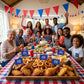 100 Pack America 250 Merchandise Toothpick Flags - Eco-Friendly USA 250th Anniversary Party Supplies & Cupcake Toppers - 1776-2026 Patriotic Mini Food