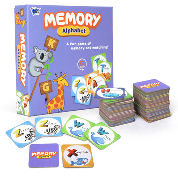 Point Games Memory Game for Kids, Matching Card Games, Flash Cards - Educational Toys - Preschool Learning - Birthday Gift for Boys & Girls Ages 3+