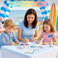 Fennoral 24 Pack DIY Coloring Summer Jigsaw Puzzle Craft Kit for Kids