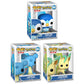 Funko Pop! Games: Pokemon Collectors Set - 3 Figure Set: Piplup, Lapras, Leafeon