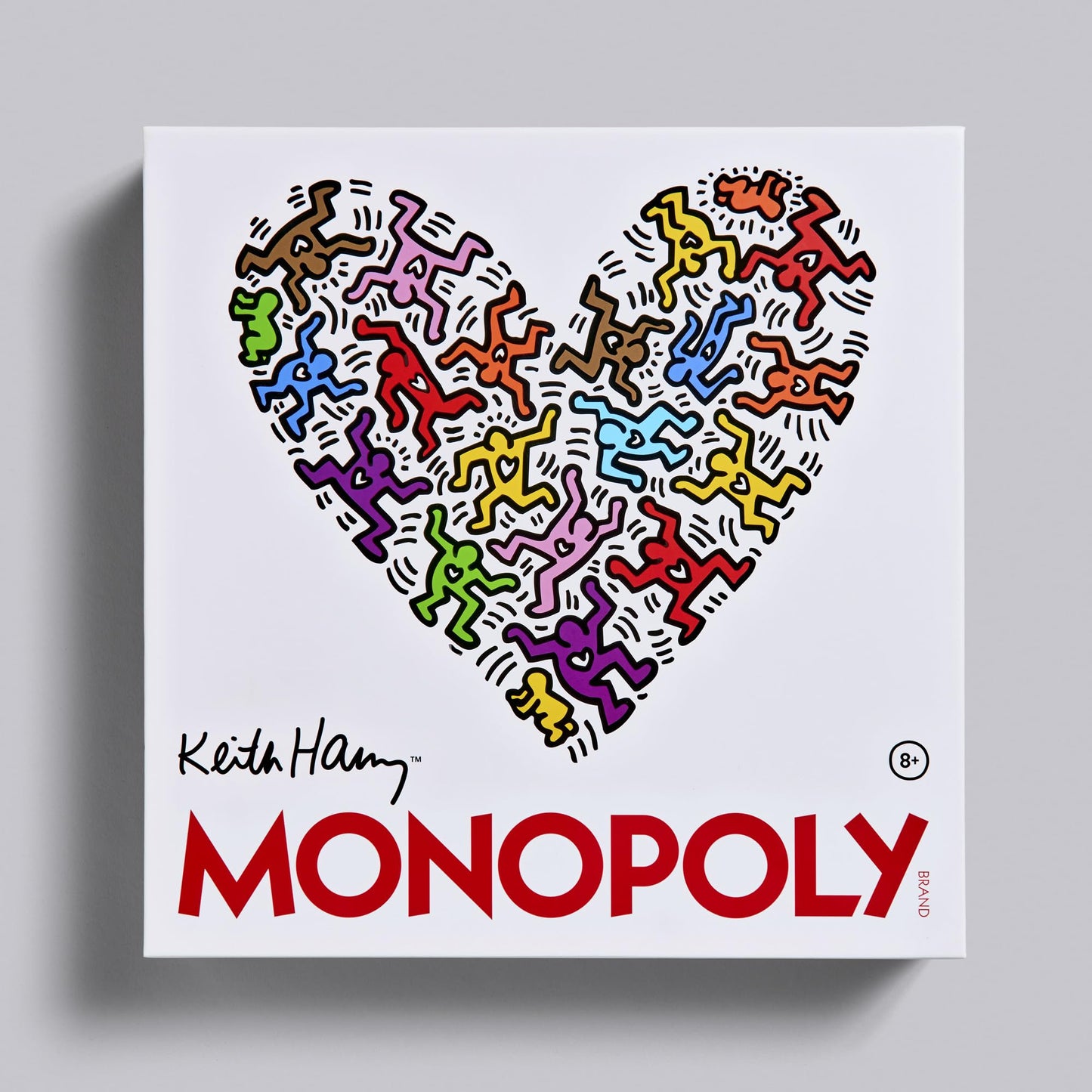 WS Game Company Keith Haring Monopoly - Pop Shop 40th Anniversary Edition - Premium Art-Wrapped Collector’s Board Game - Featuring Iconic Art, Custom