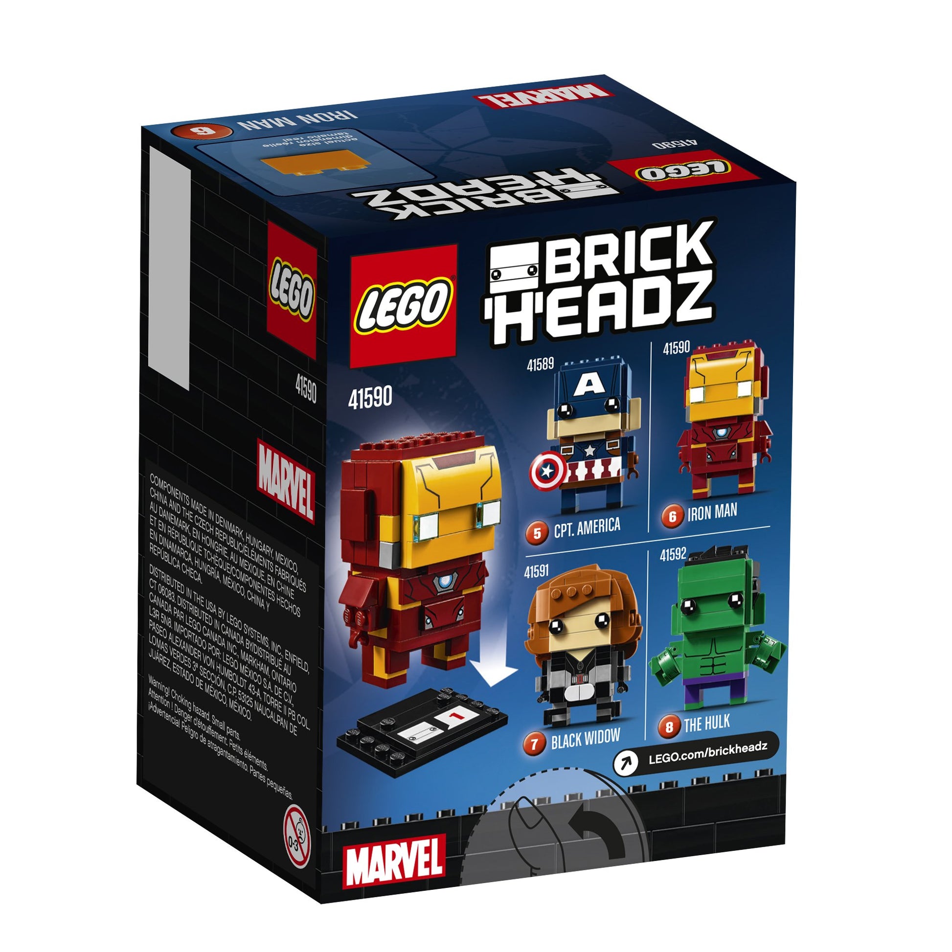 LEGO BrickHeadz Iron Man 41590 Building Kit