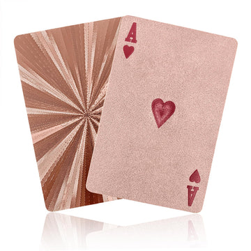 Jeuristic Unique Starflare Waterproof Playing Cards - Premium Pack of Cool Plastic Playing Cards Professional Deck Fancy Themed Cute Vintage Play Card