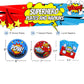 Blue Orchards Superhero Plates and Napkins (52 Pieces for 16 Guests) - Decorations, Super Hero Birthday for Boys, Plates and Napkins Supplies