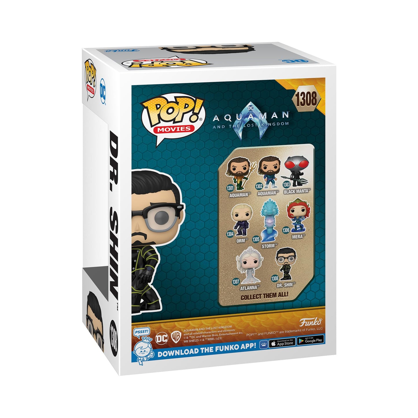 Funko POP! Movies: DC - Dr. Shin - Aquaman - Collectable Vinyl Figure - Gift Idea - Official Merchandise - for Kids & Adults - Movies Fans - Model
