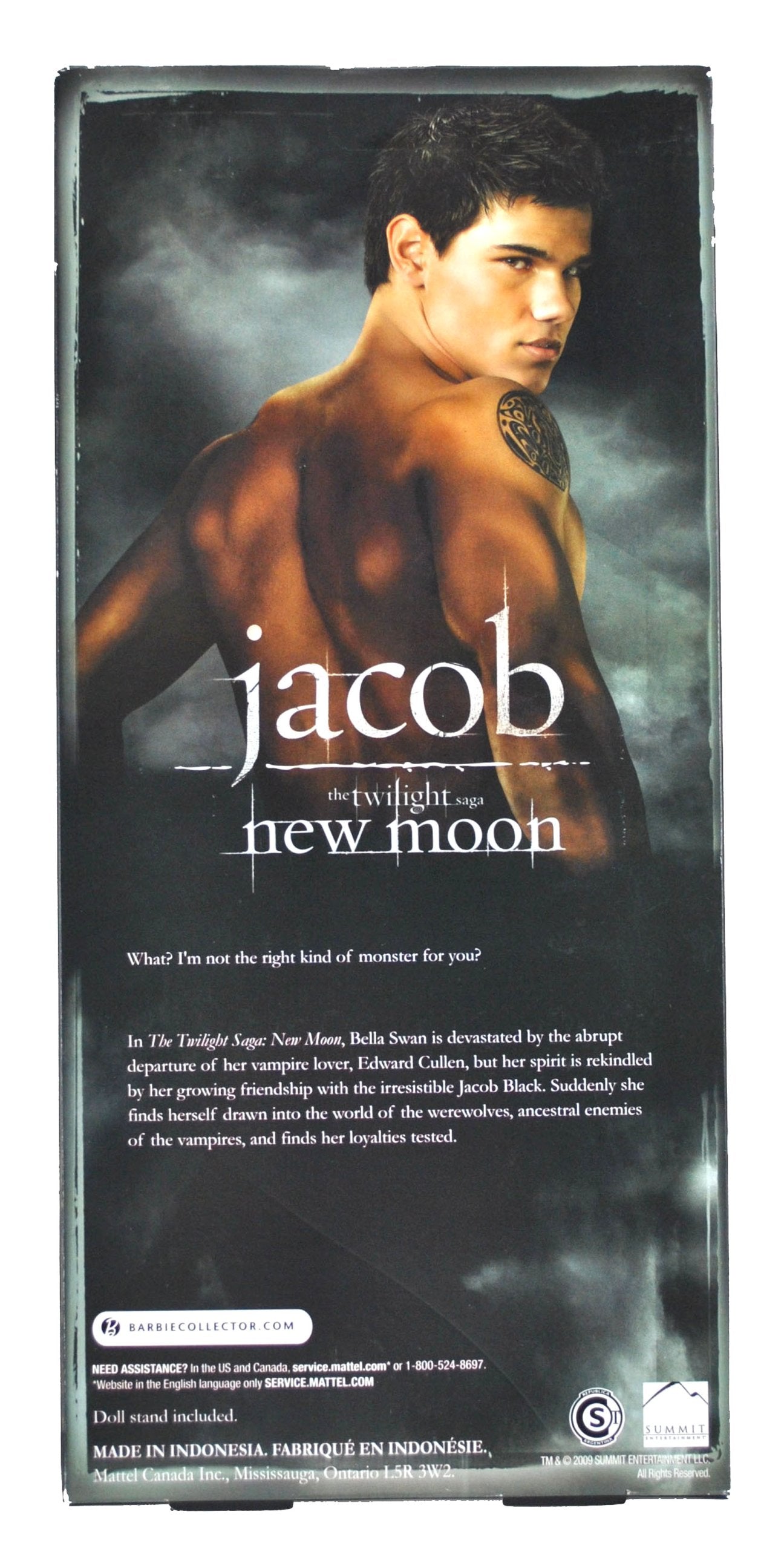 Barbie Collector Twilight Saga New Moon Jacob Doll
