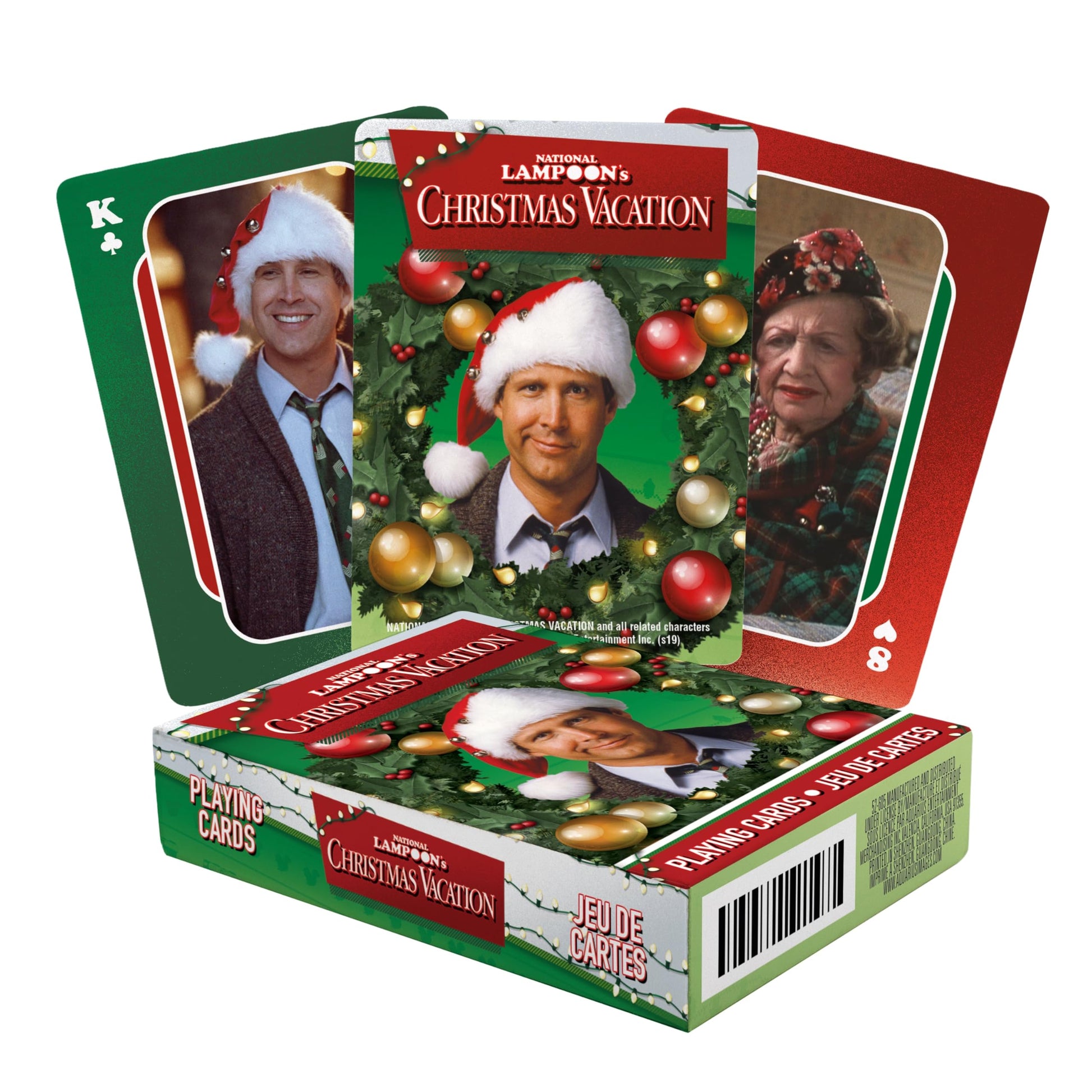 AQUARIUS Christmas Vacation Playing Cards - Christmas Vacation Themed Deck of Cards for Your Favorite Card Games - Officially Licensed National