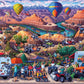 Boardwalk Red Rock Adventure 1000 Piece Jigsaw Puzzle Scenic Summer Travel Puzzles with Premium Box, Gift for Adults and Family 19"x26"