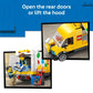 LEGO City: The Van Building Toy for Kids - Pretend Play Set for Boys & Girls, Ages 6+ - Delivery Van Toy W/2 Minifigures & 4 Mini Box Elements - Gift