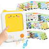 JAESITETER Screen-Free Learning Tablet, Phonics Talking Flash Cards, 84 Pages, 36 Themes, 2800+ Knowledge Points, 500+ Test Library, 300+ Thinking