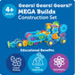 Learning Resources Gears! Gears! Gears! Mega Builds - Building Toys, STEM Activities, Fine Motor Skills, Toddler Explorer Kit, Science
