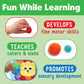 Creativity for Kids Pom Pom Pictures: Animals | Summer Fun | Back to School Crafts for Preschool Learning Activities| Sensory Toys for Toddlers