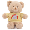 GUND Sustainably Soft “Good Vibes” 12” Bear with Yellow T-Shirt, Ages 0+
