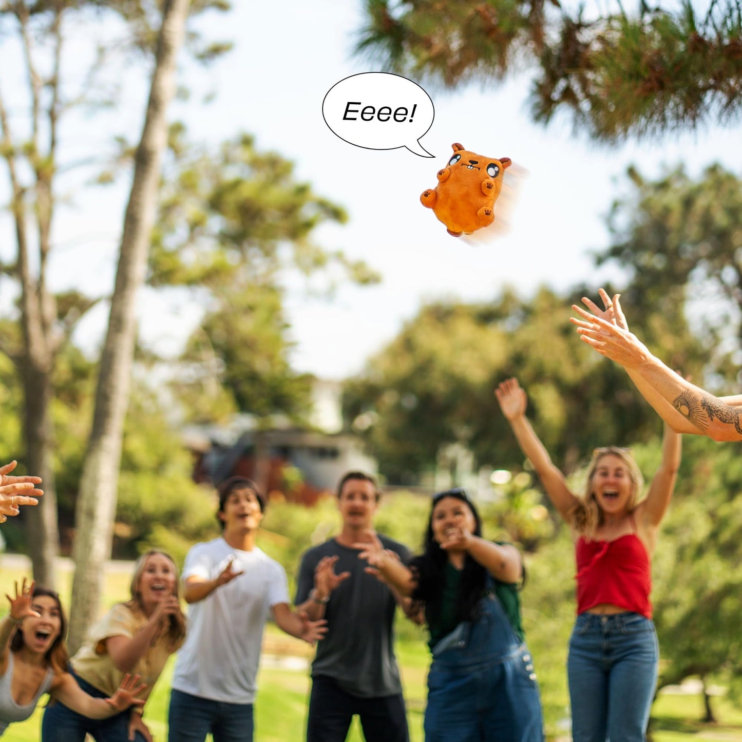 Gimme That Muskrat | A Rodent Tossing Party Game | Fun for Adults & Kids