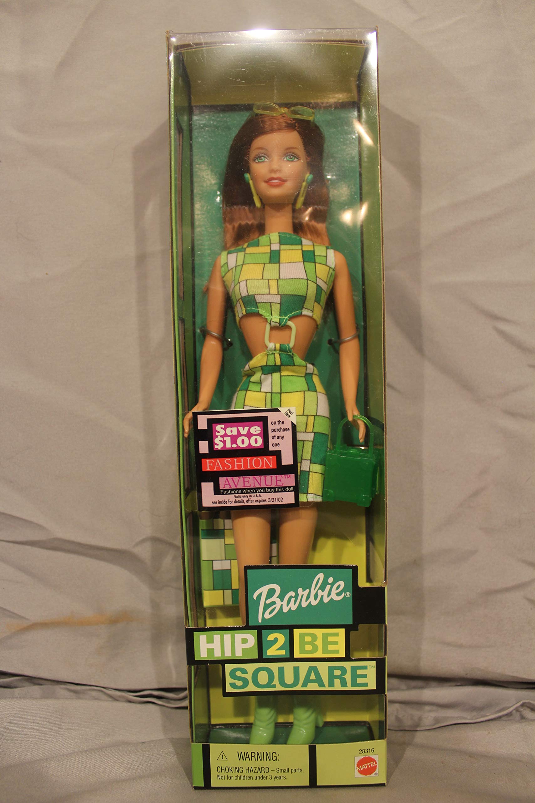 Hip 2 Be Square Barbie Doll w/ Cool Accessories!