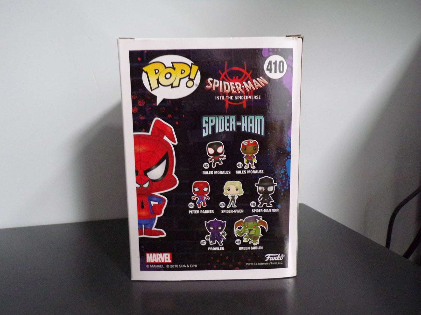 Walgreens Funko Spider-Ham Exclusive: Spider-Man - Into The Spider-Verse Marvel POP! Vinyl Figure
