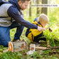 Montessori Wooden Bug Catcher Kit for Kids - 8-in-1 Outdoor Explorer Set with Habitat, Net & Magnifying Glass STEM Learning Toys for Ages 3-8 Nature