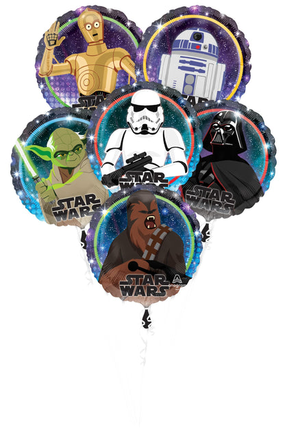 Anagram Star Wars Galaxy Bouquet of Balloons
