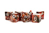 FanRoll 16mm Resin Polyhedral Dice Set: Eternal Fire