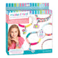 Make It Real - Summer Vibes Heishi Bead Bracelets - DIY Charm Bracelet Making Kit with Case - Friendship Bracelet Kit with Beads, Charms & Thread