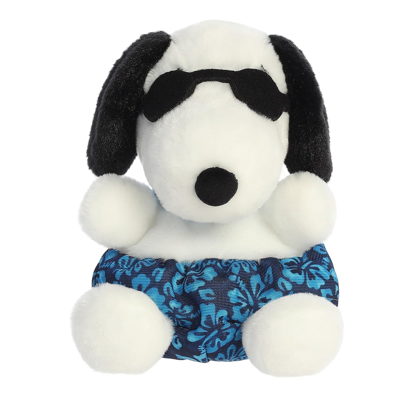 Aurora® Adorable Peanuts® Palm Pals™ Surfer Snoopy™ Stuffed Animal - Officially Licensed Toys for All Snoopy Fans - Nostalgic Gift for Adults