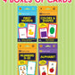 Carson Dellosa Toddler Flash Cards 4-Pack for Preschool Learning Activities