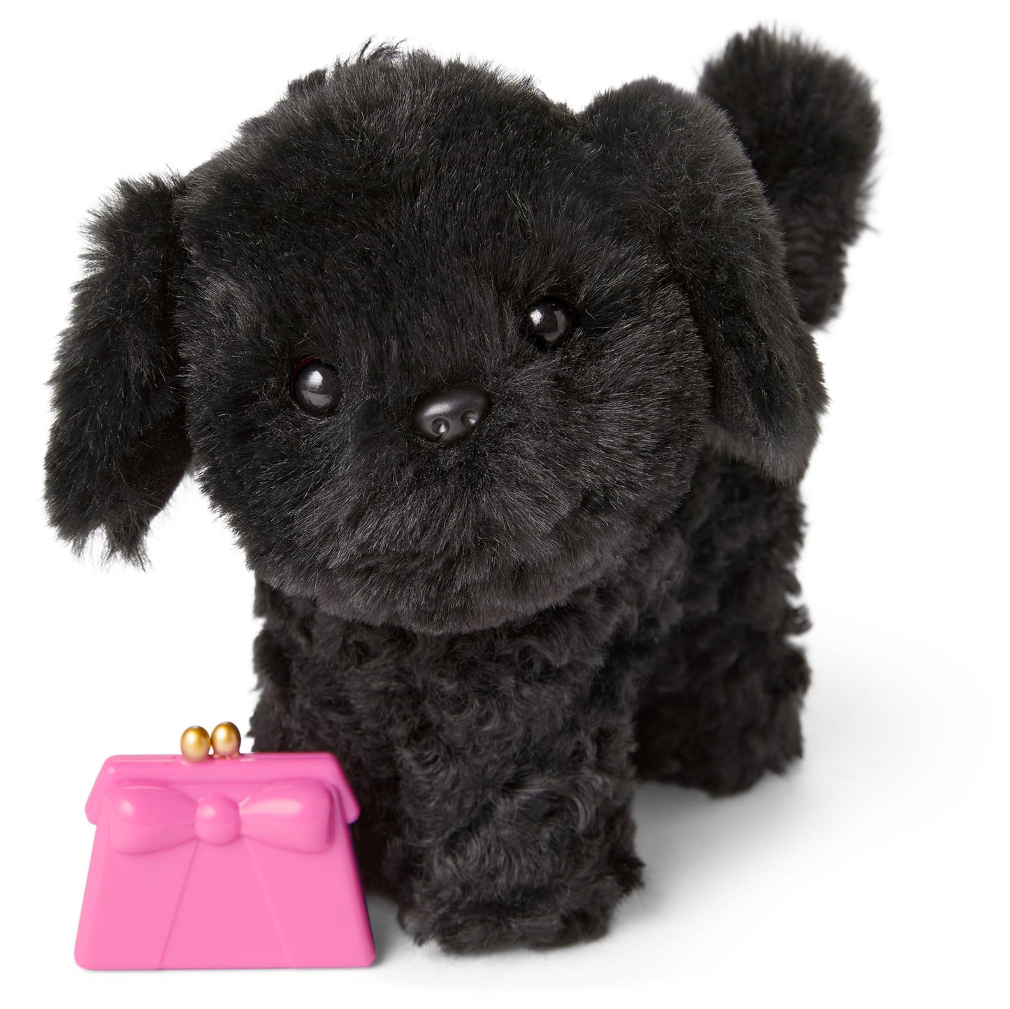 American Girl Truly Me 18-inch Doll Pet Shi-Poo Sweetie Black Dog plus Chew Toy Pet Accessory, For Ages 6+