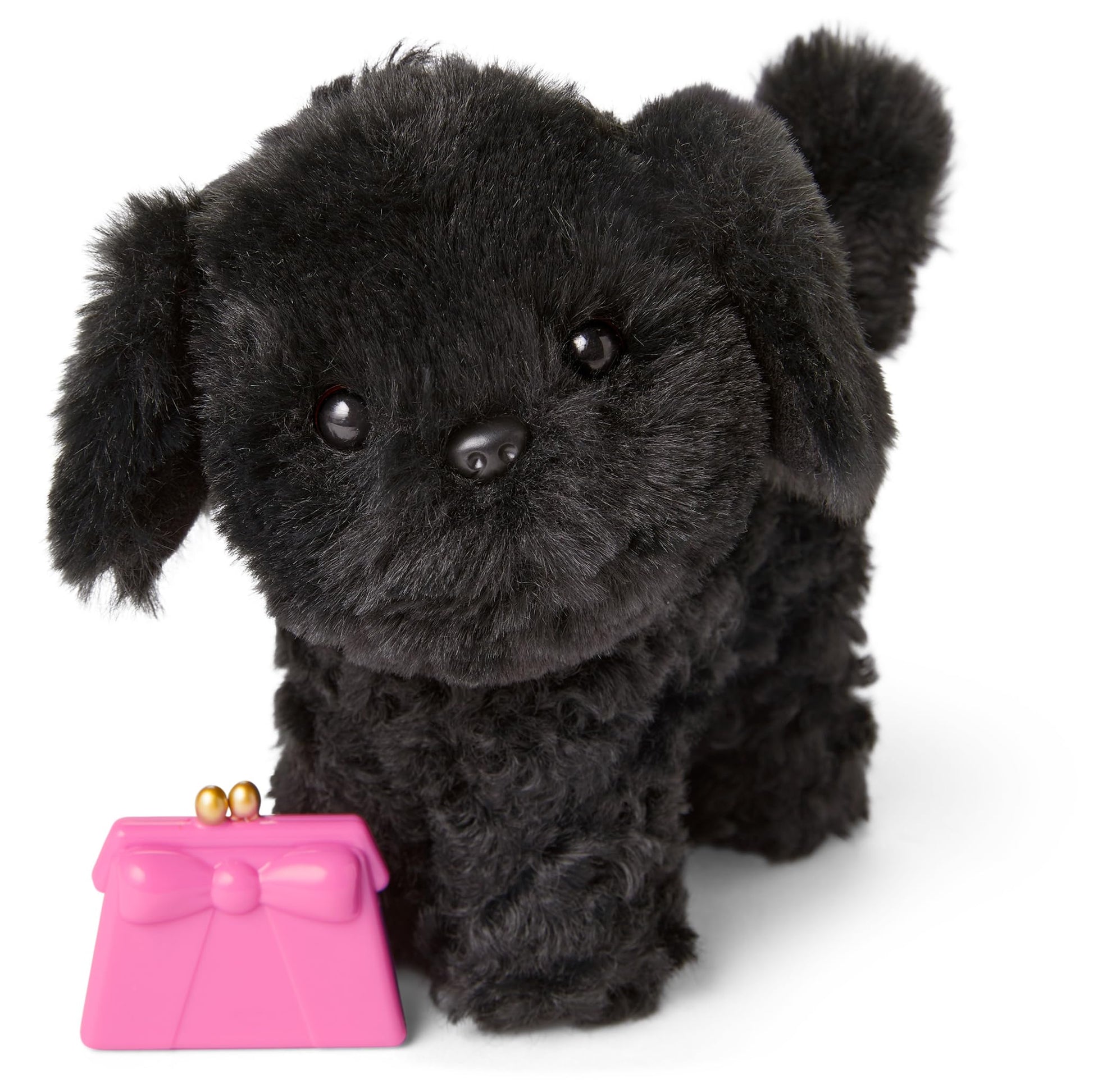 American Girl Truly Me 18-inch Doll Pet Shi-Poo Sweetie Black Dog plus Chew Toy Pet Accessory, For Ages 6+