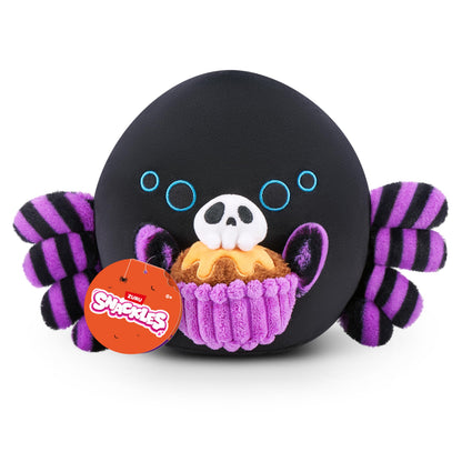 Snackles Halloween Series 1 8-inch Plush (Shadow) by ZURU, Plush with Snack Accessory